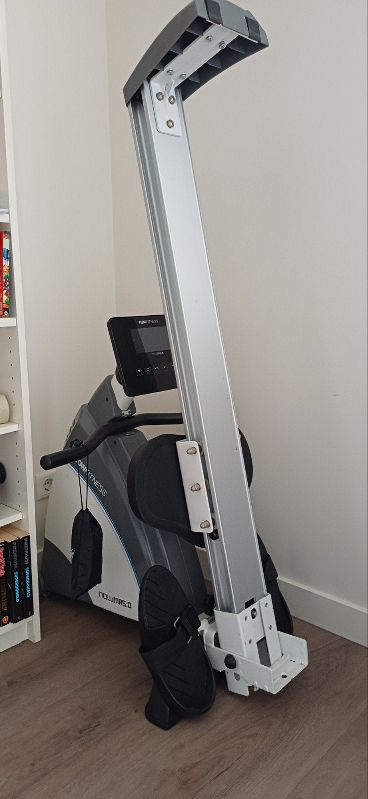 Flow Fitness Roeitrainer Now R 5.0, Ophalen, Gebruikt, Metaal, Roeitrainer