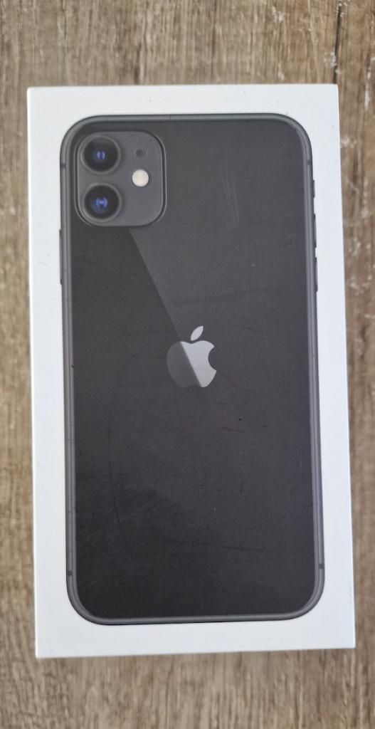 iPhone 11 Zwart 128 GB, Telecommunicatie, Mobiele telefoons | Apple iPhone, 70 %, 128 GB, Zwart, Zo goed als nieuw