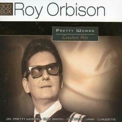 3-CDBOX - Roy Orbison - Pretty Woman, Greatest Hits, Ophalen of Verzenden, Zo goed als nieuw, Poprock, Boxset