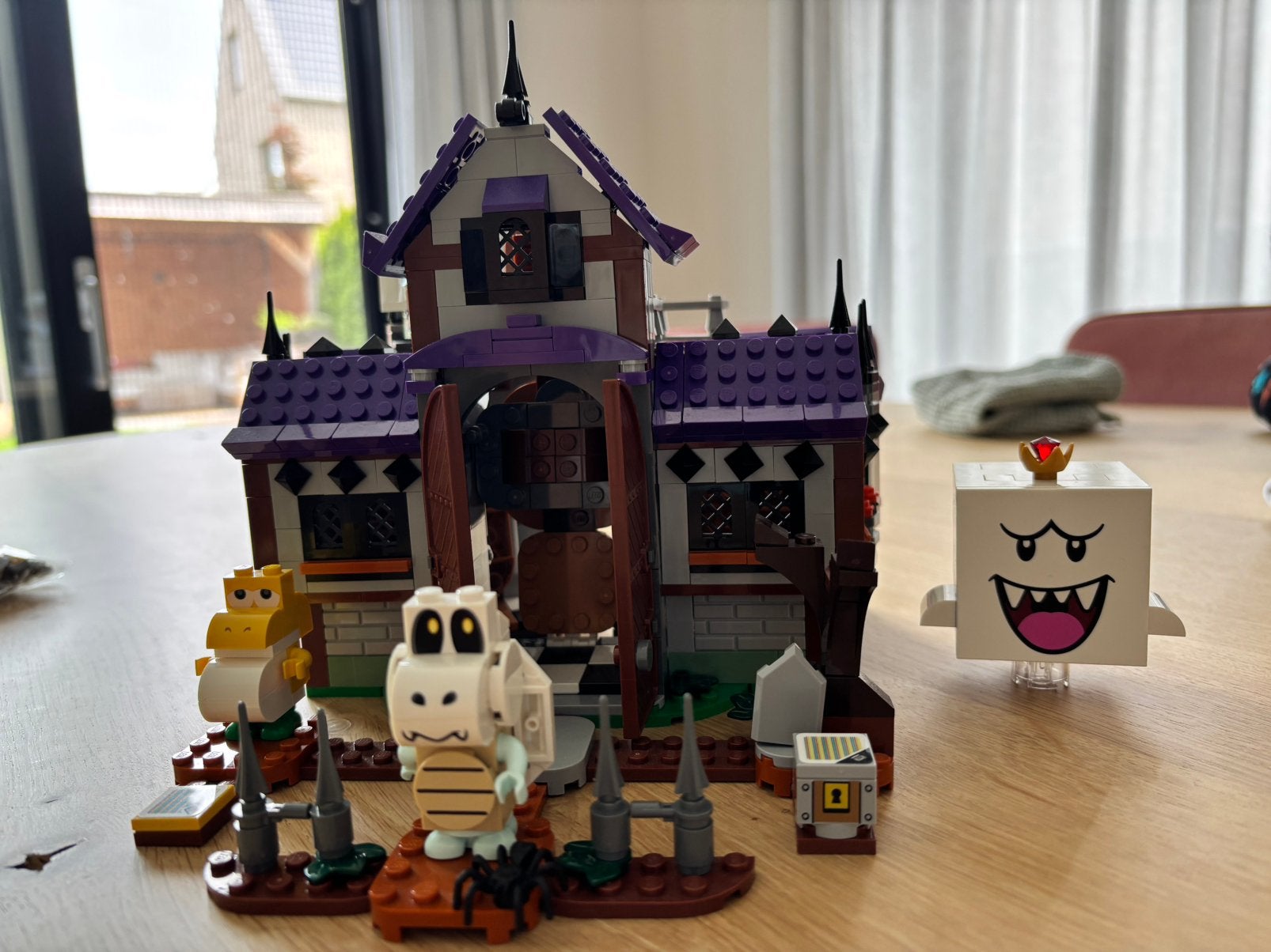 Lego super Mario - King Boo’s spookkasteel, Overige thema's, Lego, Compleet, Ophalen of Verzenden