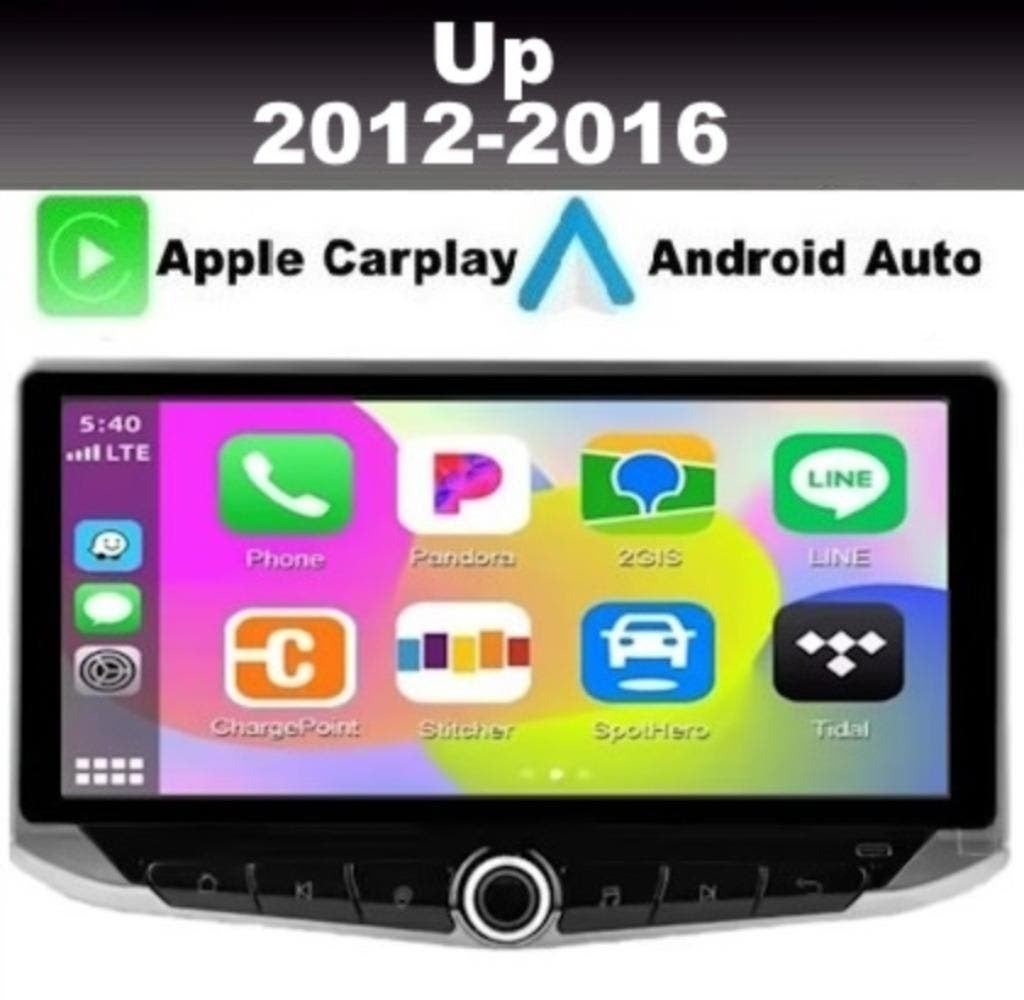 VW Up radio navigatie android 14 apple carplay dab+ wifi, Auto diversen, Ophalen of Verzenden, Nieuw