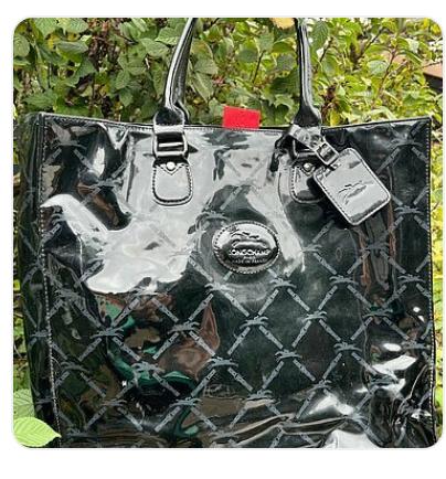 Longchamp tas, Frankrijk, Sieraden, Tassen en Uiterlijk, Tassen | Damestassen, Verzenden, Blauw, Handtas