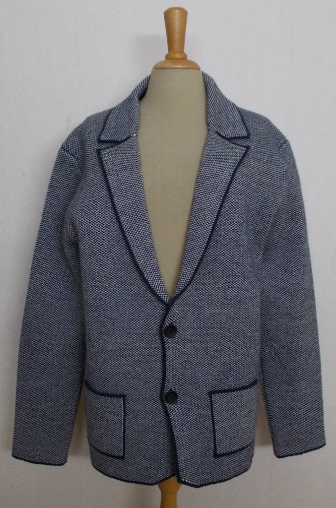 Unisex mooi wol mix vest van Blumfontain! L/XL, Verzenden, Nieuw, Maat 46/48 (XL) of groter, Blauw