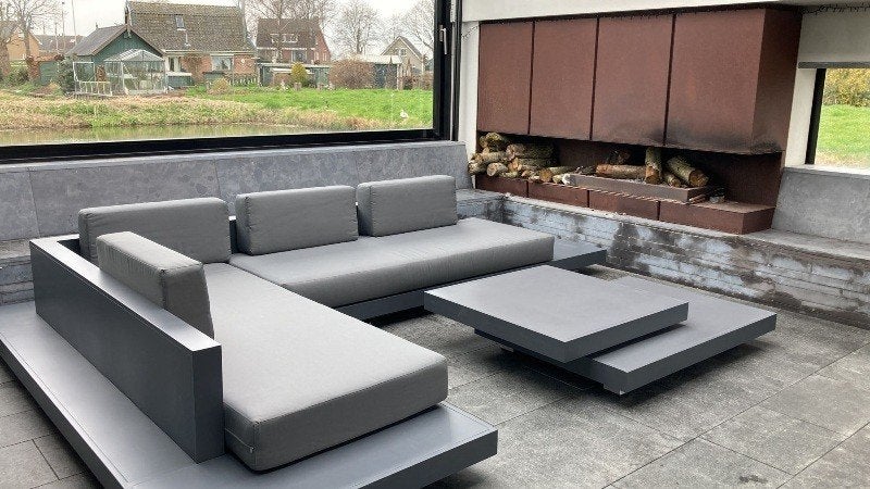 eenmalig foto 1 voor 3500 euro loungeset hoekset, Ophalen of Verzenden, Nieuw