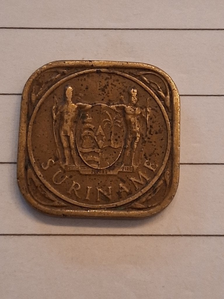 5 cent 1966 Suriname, Ophalen of Verzenden, Koningin Juliana, 5 cent, Losse munt