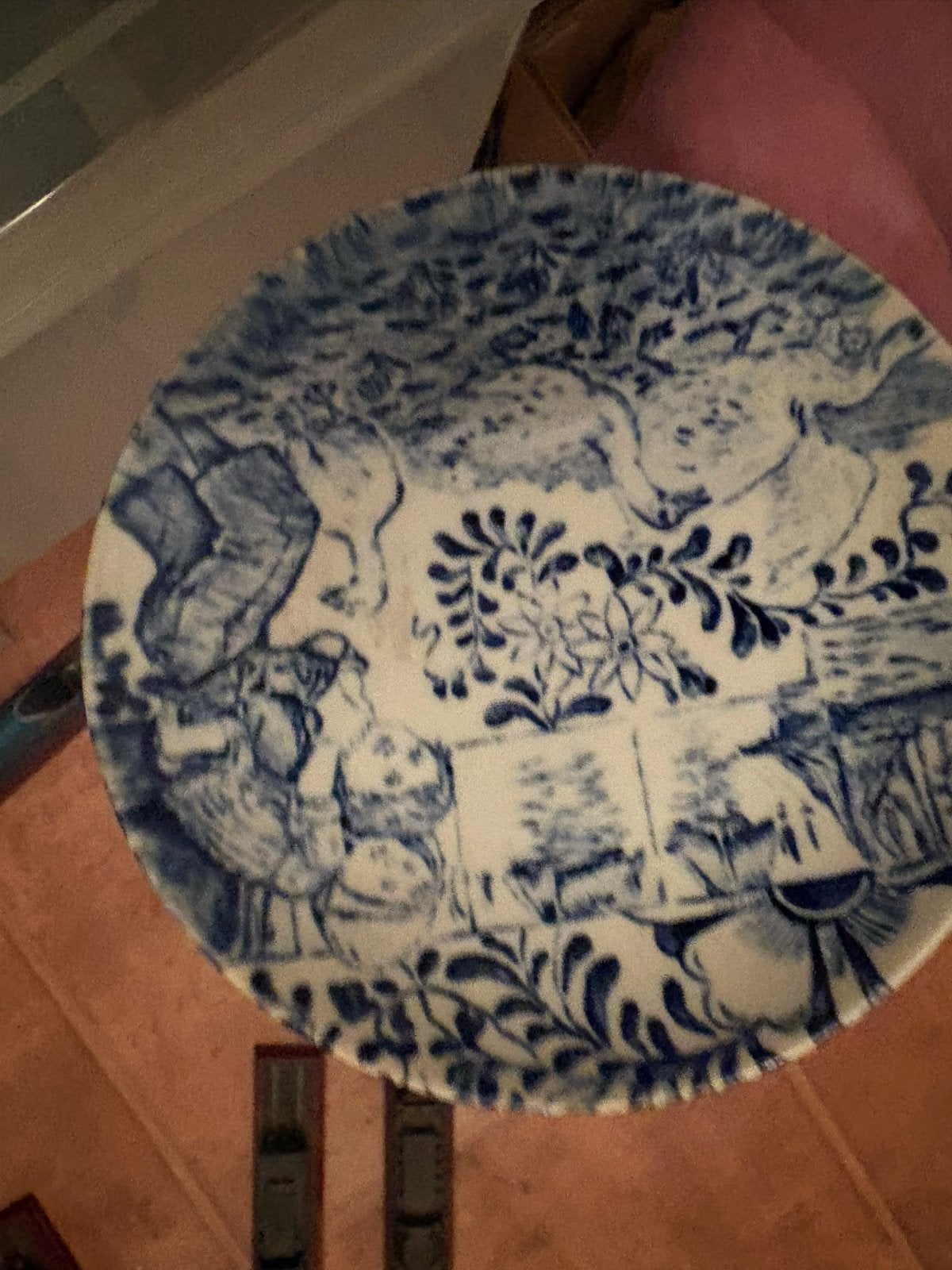 Set van 3 vintage Boch Frères La Louvière borden, Delfts sti, Ophalen
