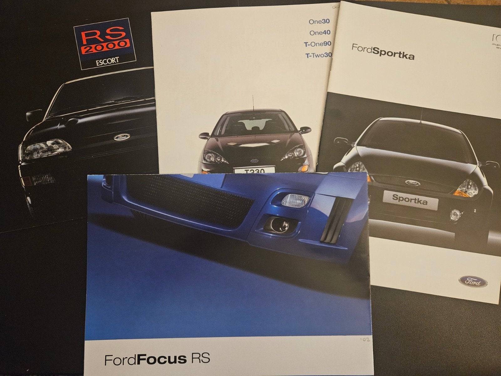 8x Ford Sportief oa Focus RS, Fiesta RS, Mondeo ST200, Ophalen of Verzenden, Zo goed als nieuw, Ford