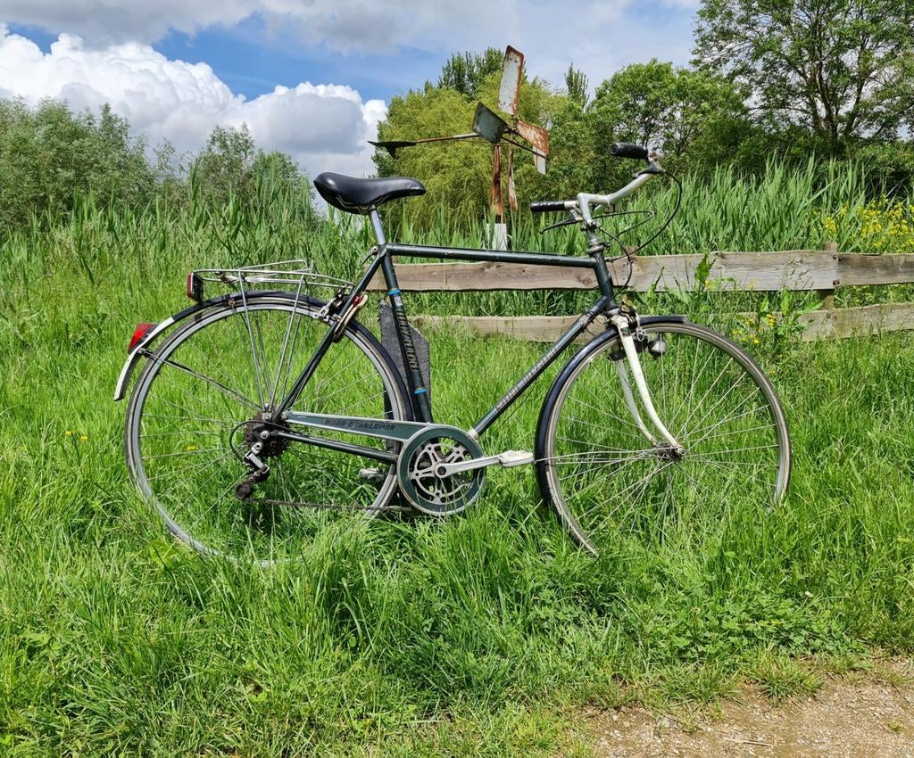 Koga Miyata herenfiets oldtimer opknapper kleur antraciet, Fietsen en Brommers, Fietsen | Oldtimers, 55 tot 59 cm, Jaren '60 of nieuwer