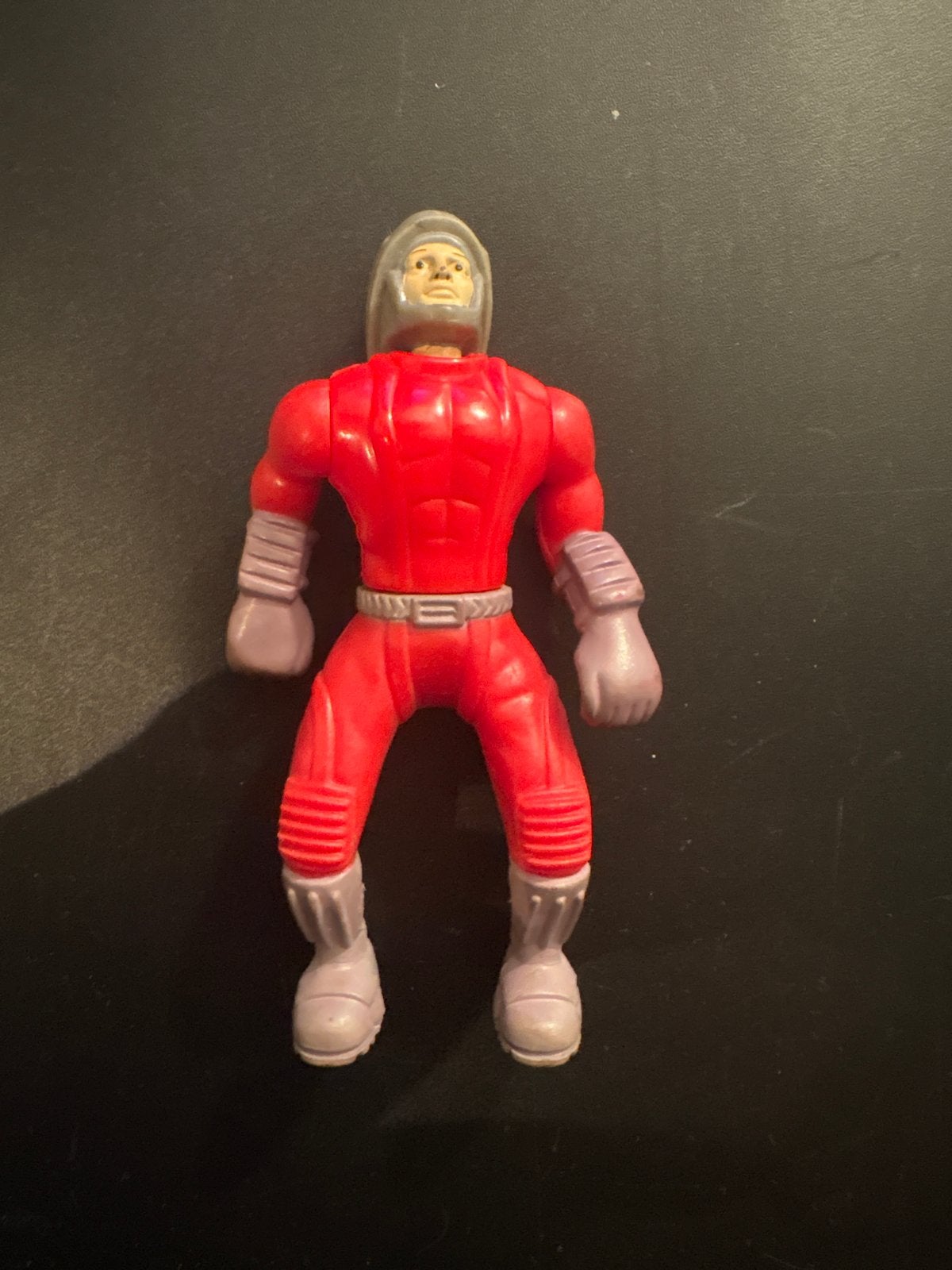 Vintage 2002 McDonald's Speelgoed Figuur - Rode Astronaut, Ophalen of Verzenden, Gebruikt