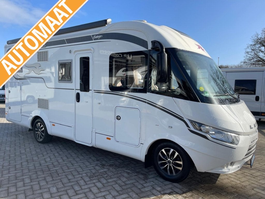 Laika Ecovip I609 Enkele Bedden Automaat 30000 km 2018 Airco, Caravans en Kamperen, Winterisolatie, Fiat, 6 tot 7 meter, Bedrijf