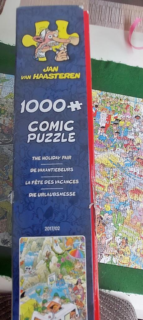 8 Jan van Haasteren puzzels 4 x1000,3 x 500,1x 950 stukjes., Ophalen of Verzenden, 500 t/m 1500 stukjes, Zo goed als nieuw