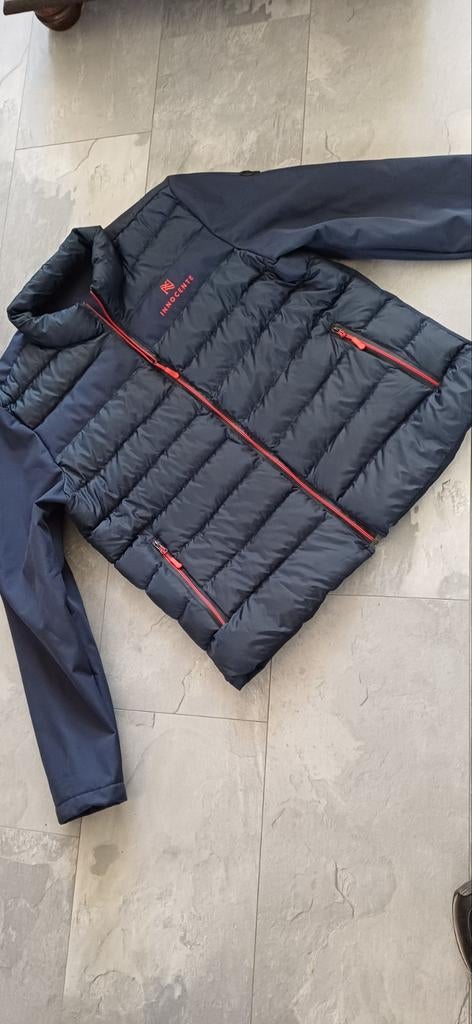 Bijna nieuwe jas van innocent maat xl/xx  v oksel naar 60 cm, Ophalen of Verzenden, Zo goed als nieuw, Maat 56/58 (XL), Blauw