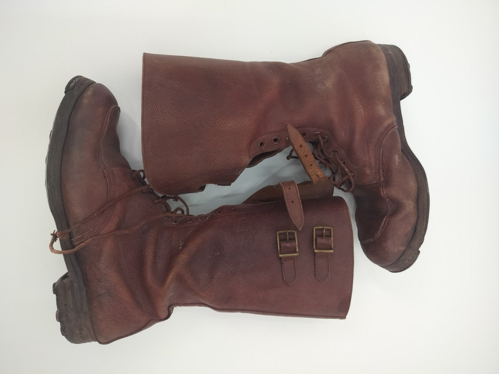Britse WW2 buckle boots 1944, Ophalen of Verzenden