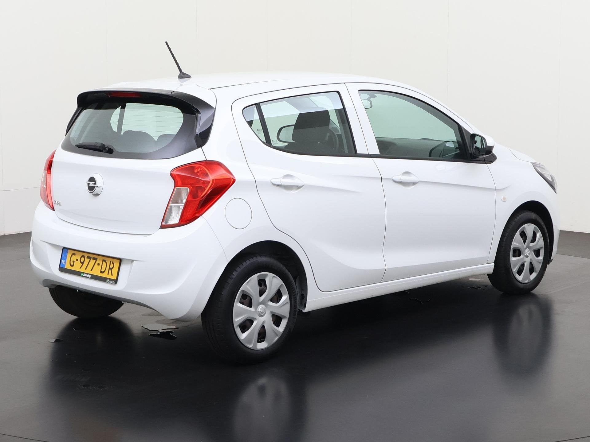 Opel KARL 1.0 ecoFLEX 120 Jaar Edition | Airco | Zondag Open, Auto's, Stof, Gebruikt, Wit, Origineel Nederlands