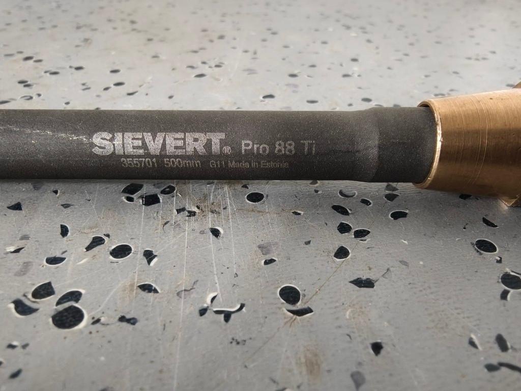 Sievert titanium dakbrander Pro 88, artnr. 295301 - 355701, Doe-het-zelf en Verbouw, Gereedschap | Handgereedschap, Sievert, Ophalen of Verzenden