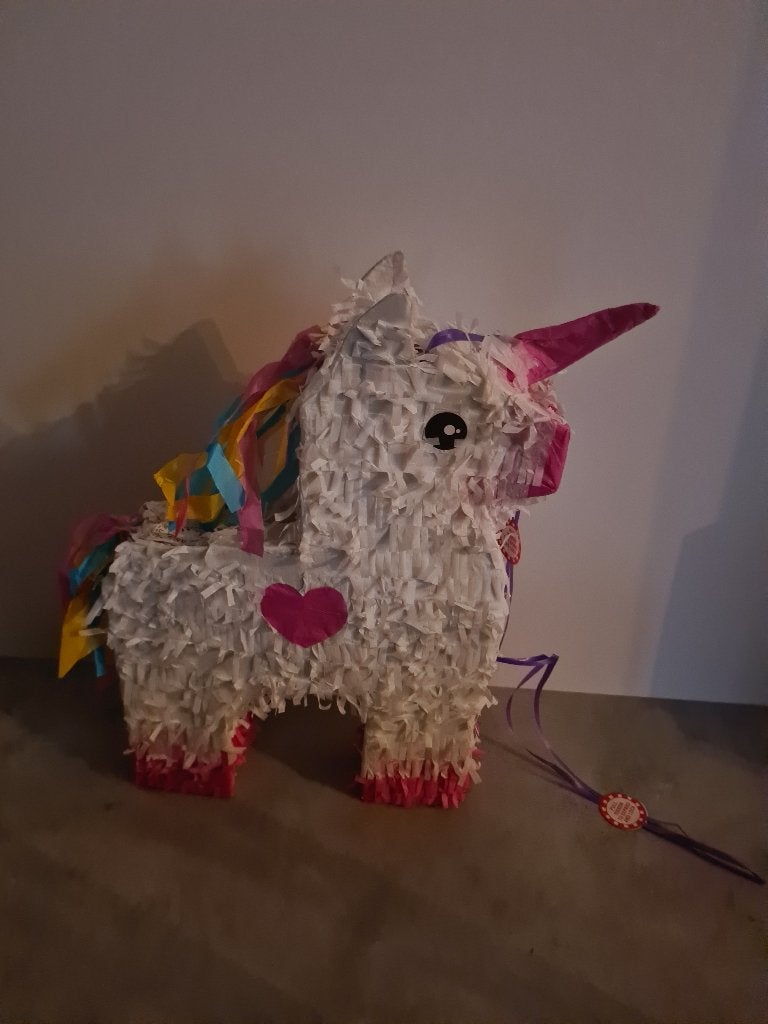  Pinata surprise eenhoorn, Ophalen, Zo goed als nieuw, Versiering, Overige
