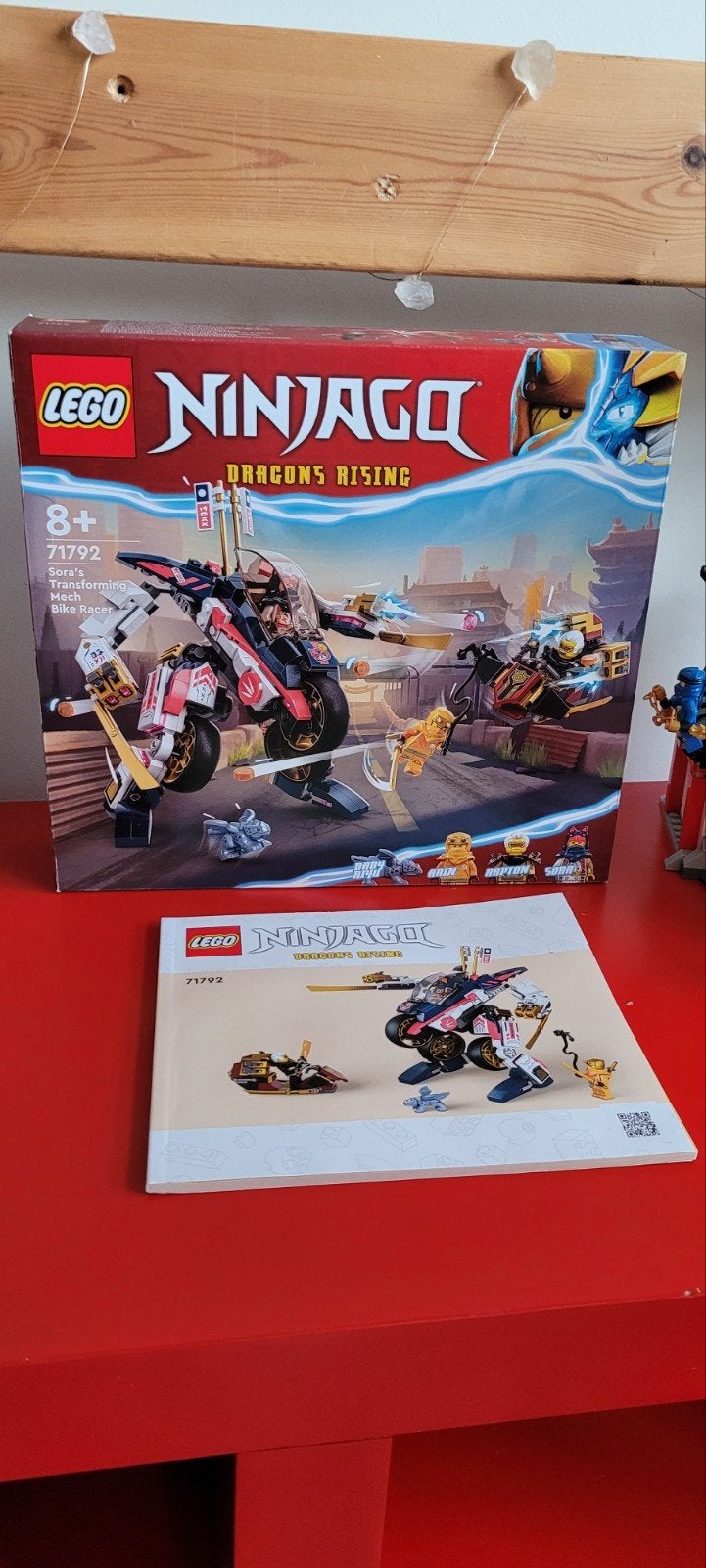 LEGO Ninjago 71792 Sora's Transformer Mech Motorfiets, Ophalen of Verzenden, Zo goed als nieuw, Overige merken