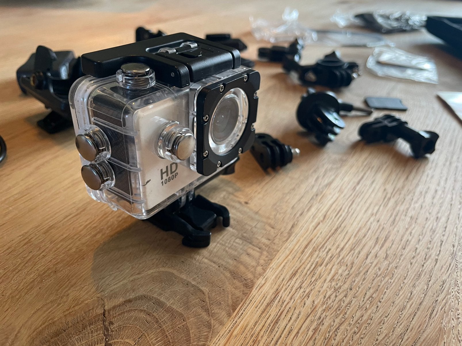 GO-PRO camera HD +toebehoren, Motoren, Ophalen of Verzenden, Nieuw