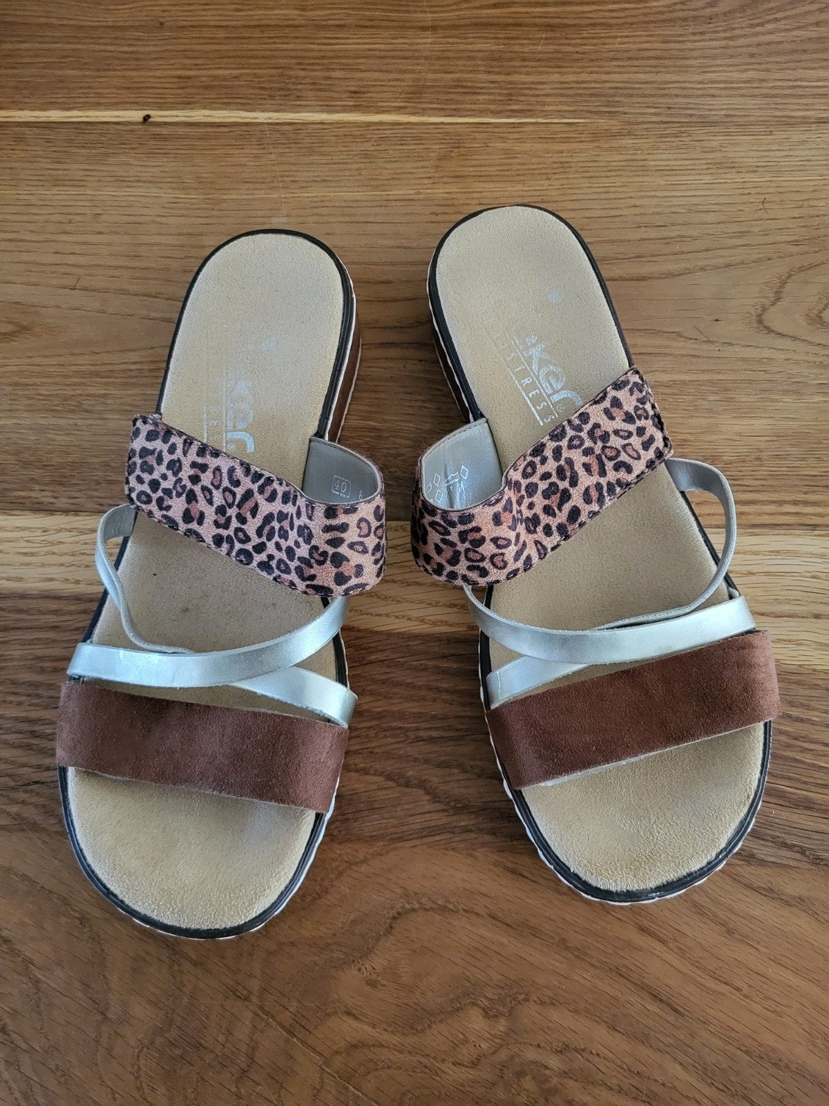 Rieker slippers sandalen mt 40 nieuw, Ophalen of Verzenden, Nieuw