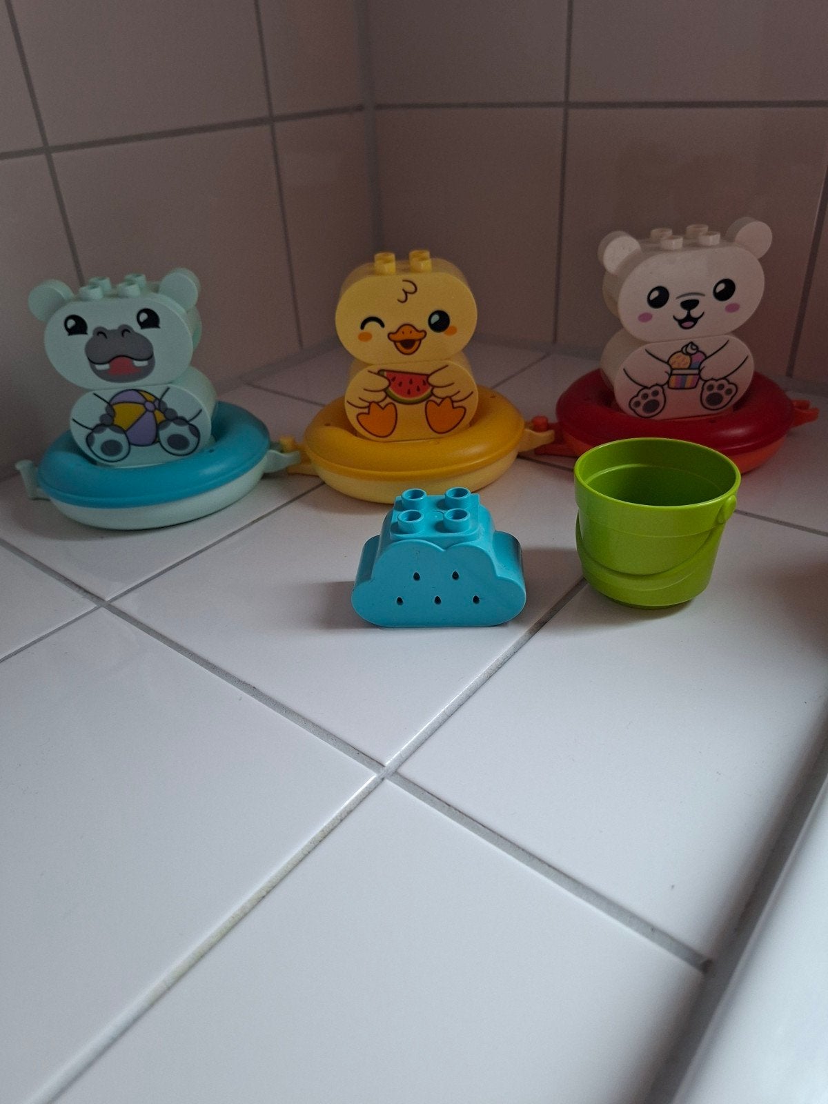 LEGO DUPLO Dieren Bad Speelgoed Set, Ophalen of Verzenden, Gebruikt