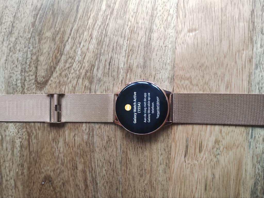 Samsung Galaxy Watch Active - Rosé Goud, Ophalen of Verzenden, Samsung, Stappen, Android