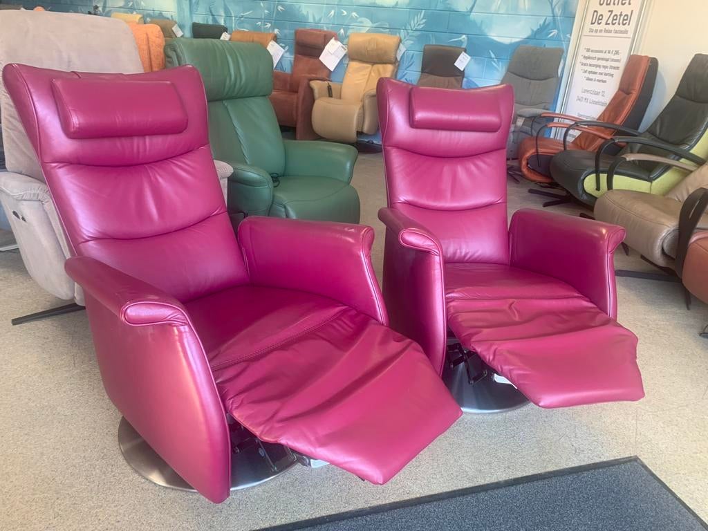 Prominent relaxfauteuil relax stoel gratis bezorging, Huis en Inrichting, Fauteuils, Ophalen of Verzenden, Nieuw, Leer, Ruim 100 kort gebruikte modellen in alle maten en kleuren