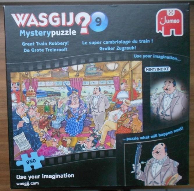 WASGIJ - Puzzels : 2x Destiny / 2x Mystery / 3x Original, Ophalen, 500 t/m 1500 stukjes, Zo goed als nieuw