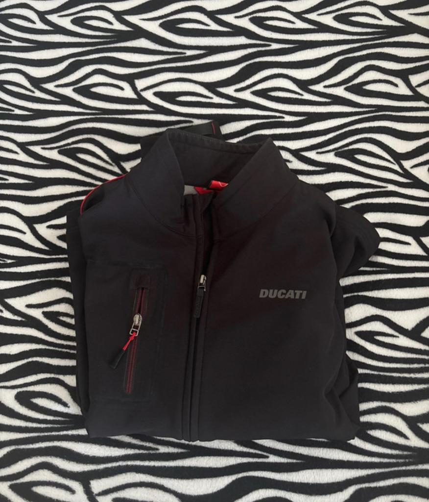 Zwart Ducati jackje maat L, Ophalen of Verzenden, Tweedehands, Jas | textiel