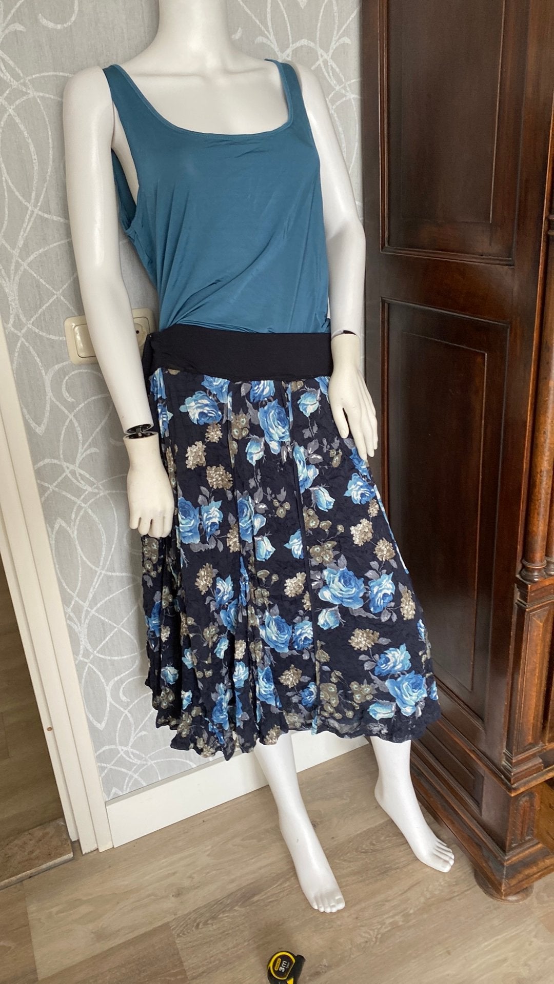 rok maat 46, Kleding | Dames, Blauw, Maat 46/48 (XL) of groter, Ophalen of Verzenden, Zo goed als nieuw
