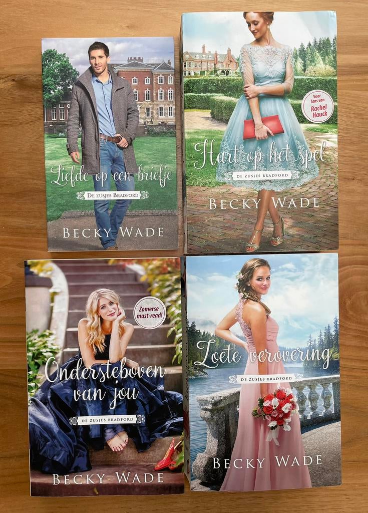 Serie van ‘De zusjes Bradford’, door Becky Wade, Ophalen of Verzenden, Zo goed als nieuw