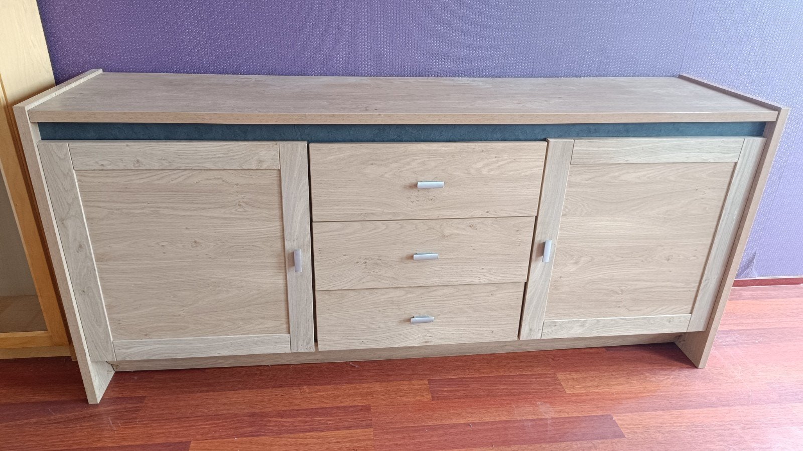 Dressoir, Huis en Inrichting, Kasten | Dressoirs, Ophalen, 50 tot 75 cm, 200 cm of meer, Met deur(en)