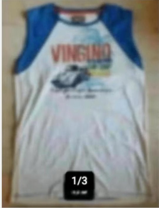 Heren tshirt sport hemd mt14/S merk Vingino Jeans, Blauw, Ophalen of Verzenden, Zo goed als nieuw, Vingino Jeans