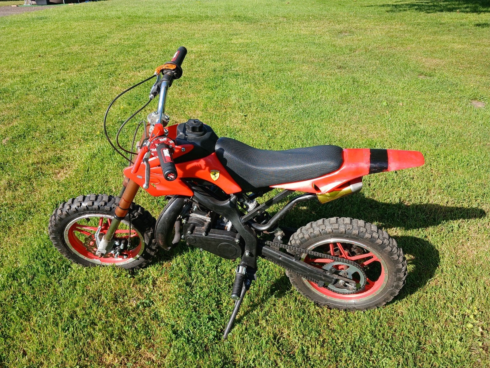 50 cc minibike, Fietsen en Brommers, Minibikes, Midibikes en Pitbikes, Gebruikt, Overige typen, Schijfrem, Ophalen