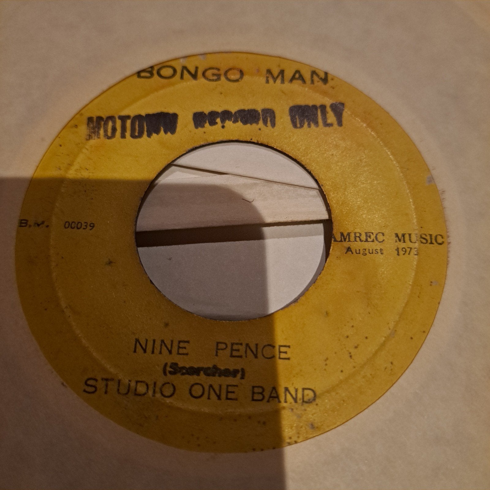 Studio One Band / BrentforAll Stars - Nine Pence / Six Penc, Gebruikt, Overige genres, 7 inch, Ophalen of Verzenden