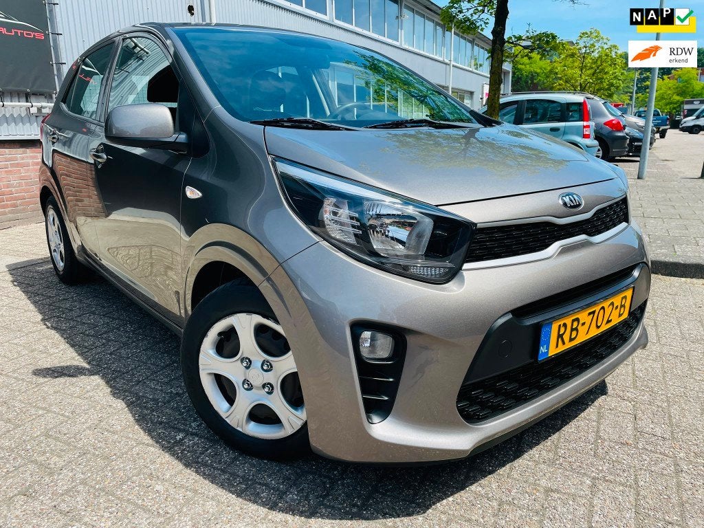 Kia Picanto 1.0 CVVT EconomyPlusLine 5 D AIRCO Bluetooth, Voorwielaandrijving, Gebruikt, Euro 6, 4 stoelen