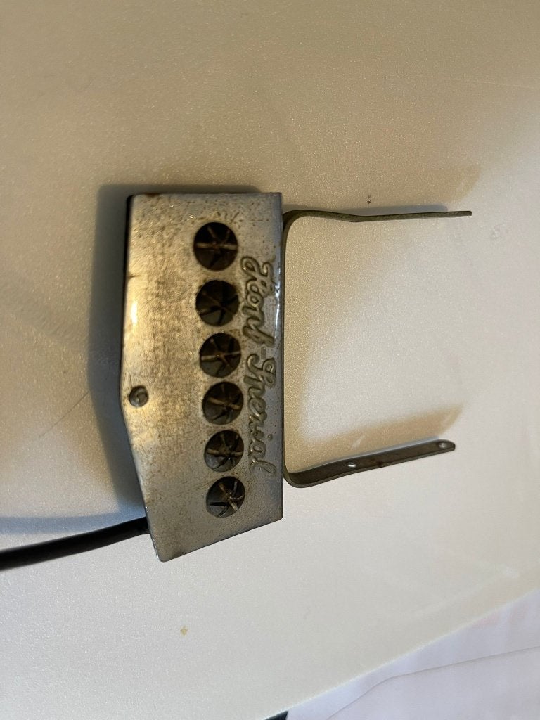Hopf Spezial pickup tonabnehmer 1950s, Ophalen of Verzenden, Gebruikt, Akoestische gitaar