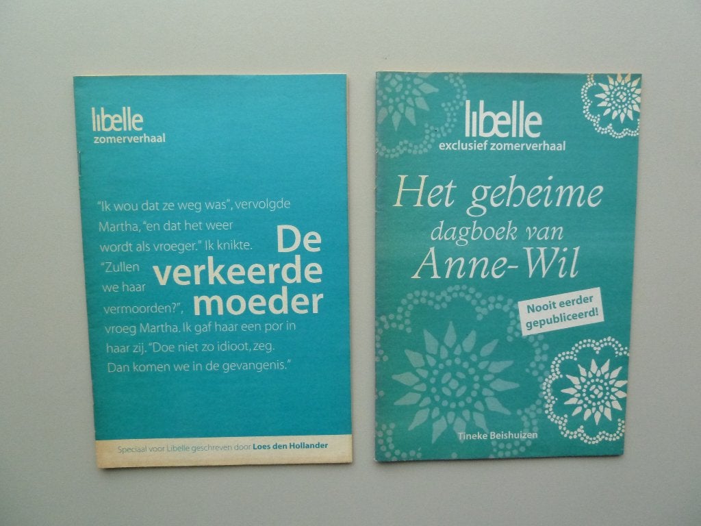 Libelle zomerverhalen 2 stuks, Boeken, Ophalen of Verzenden, Gelezen, Damesbladen