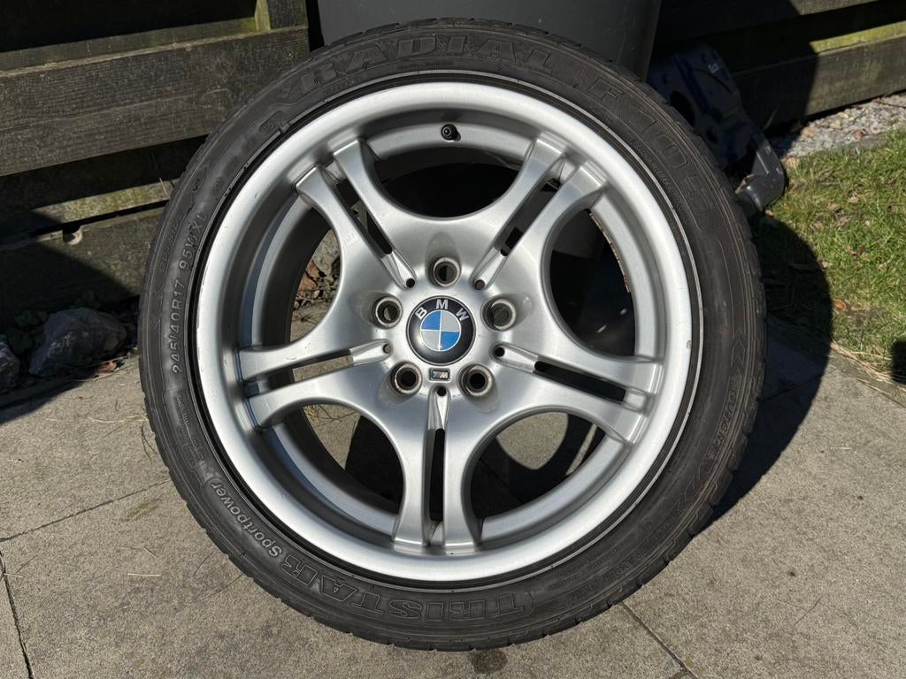 BMW Style 68 breedset 17-inch 5X120, Auto-onderdelen, Banden en Velgen, Ophalen, Gebruikt, Velg(en), 17 inch