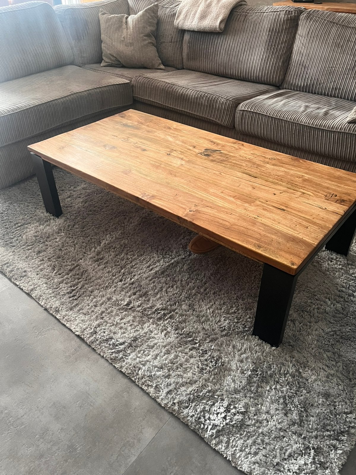 Tuda salontafel in goede staat, teak, Ophalen, 100 tot 150 cm, 50 tot 100 cm, Zo goed als nieuw