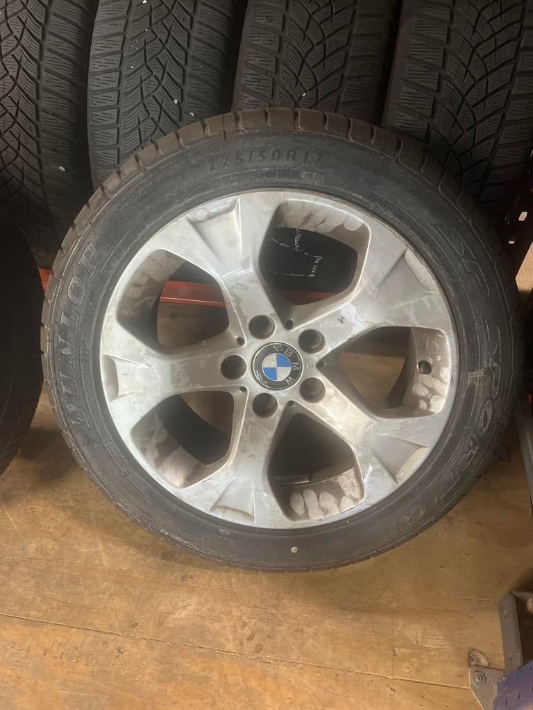 BMW Velgen met banden - 17 inch, Ophalen, Gebruikt, Banden en Velgen, 17 inch