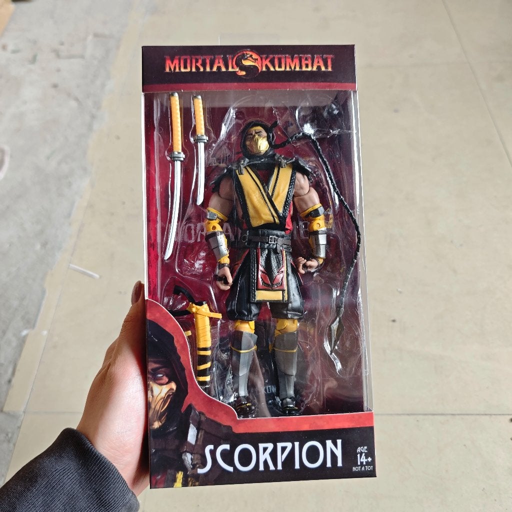 Mortal Kombat collectors actie figuur Scorpion, Ophalen of Verzenden, Nieuw