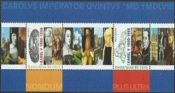 Postzegelvel Nederland 2000 Karel V 500e Geboortedag, Ophalen, Postfris