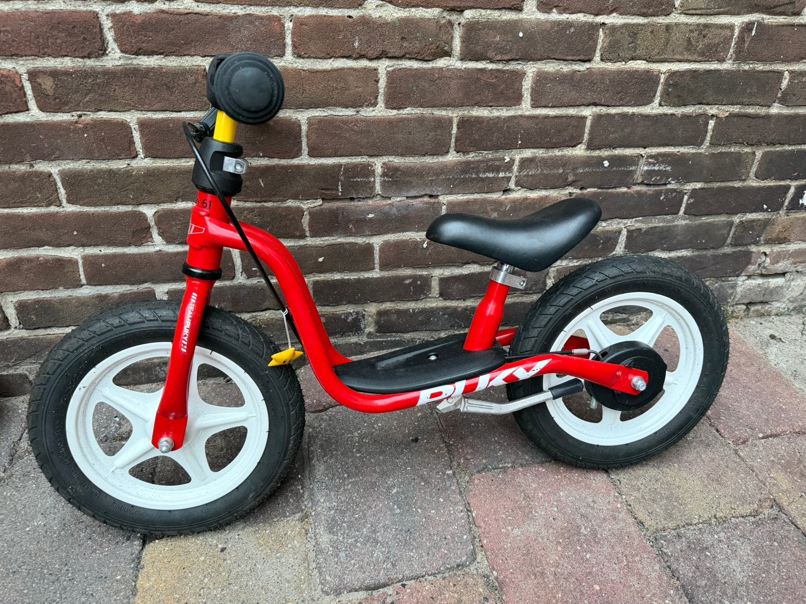 PUKY Loopfiets + Rem rood, Ophalen, Zo goed als nieuw, Loopfiets
