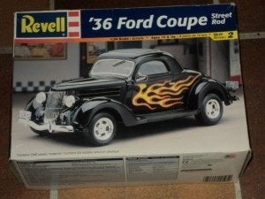Bouwdoos 1936 Ford Coupe street rod Revell, Auto, Revell, Groter dan 1:32, Nieuw