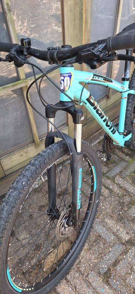 Bianchi mountainbike, Ophalen, Gebruikt, Staal, 24 inch of meer