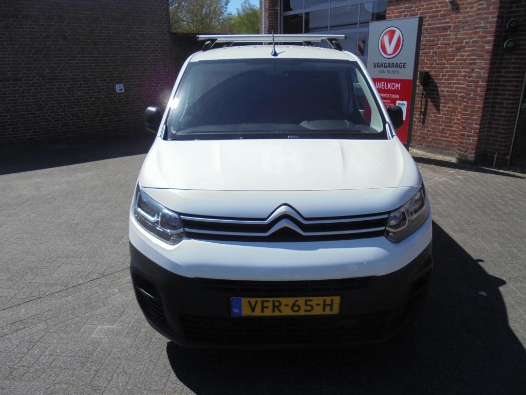 Citroën Berlingo 1.5 BlueHDI Control||Trekhaak||Airco||Crui, Auto's, Gebruikt, 4 cilinders, Citroën, Wit