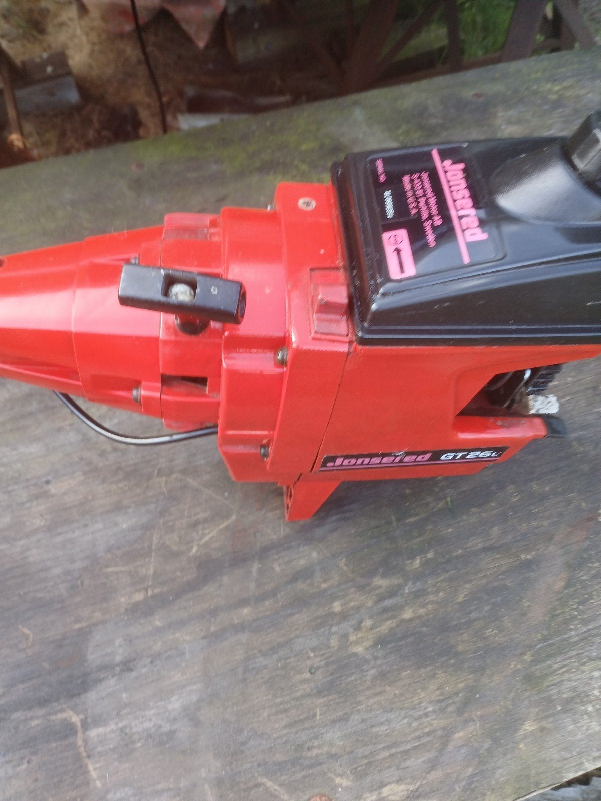 Jonsered GT26L Kantmaaier - Benzine, Tuin en Terras, Ophalen, Cirkelmaaier, Gebruikt, Minder dan 30 cm
