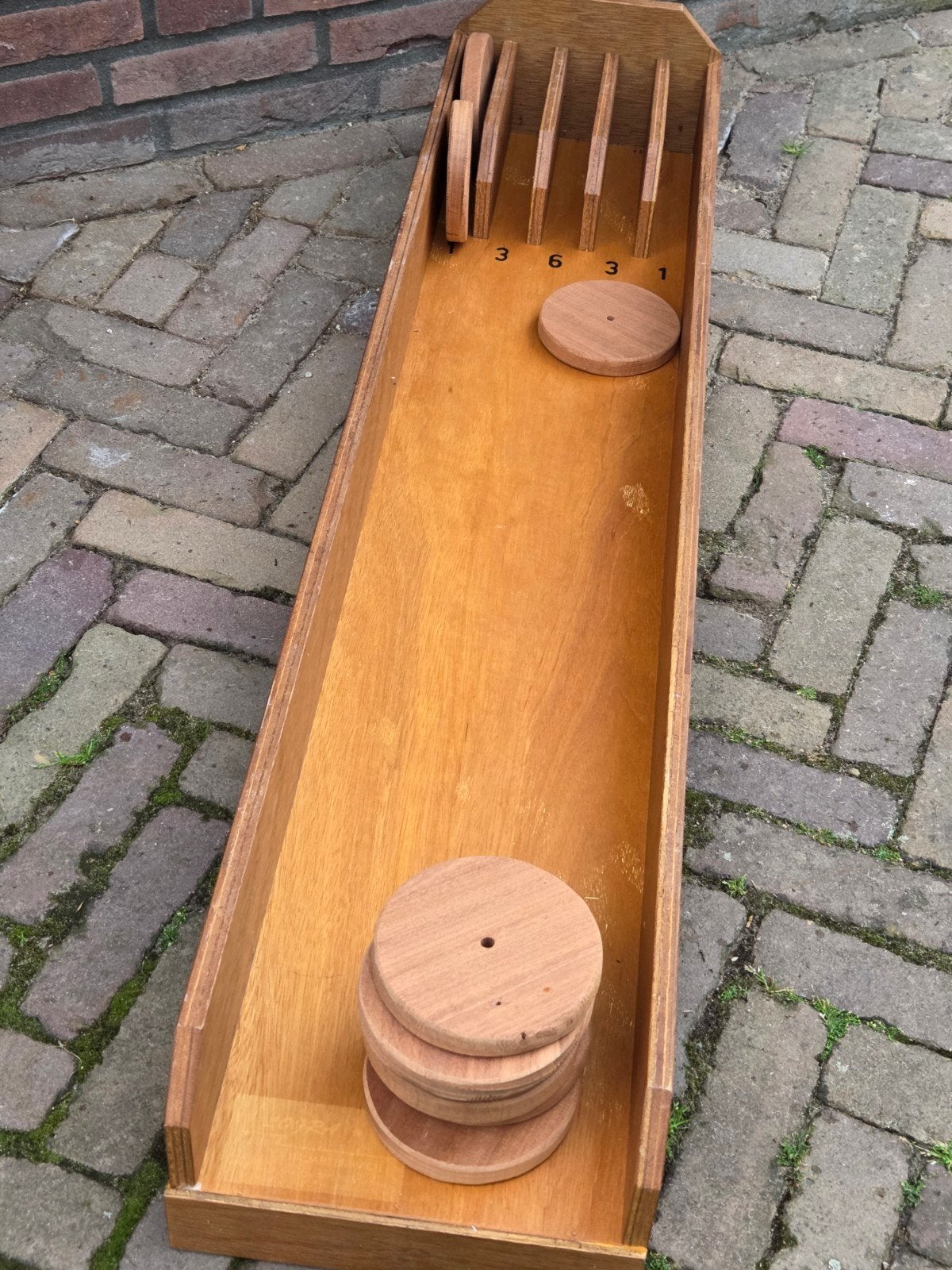 Rolbak Oud Hollandse spellen, Ophalen