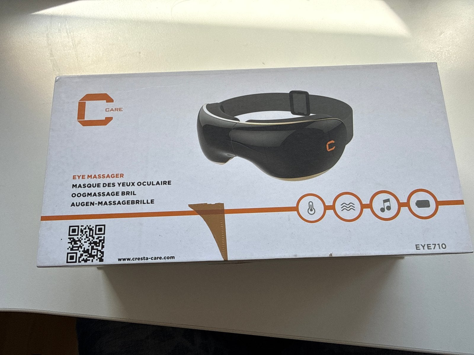 Cresta Care Oogmassage Bril EYE710 - Nieuw in Doos, Ophalen of Verzenden, Nieuw, Overige typen