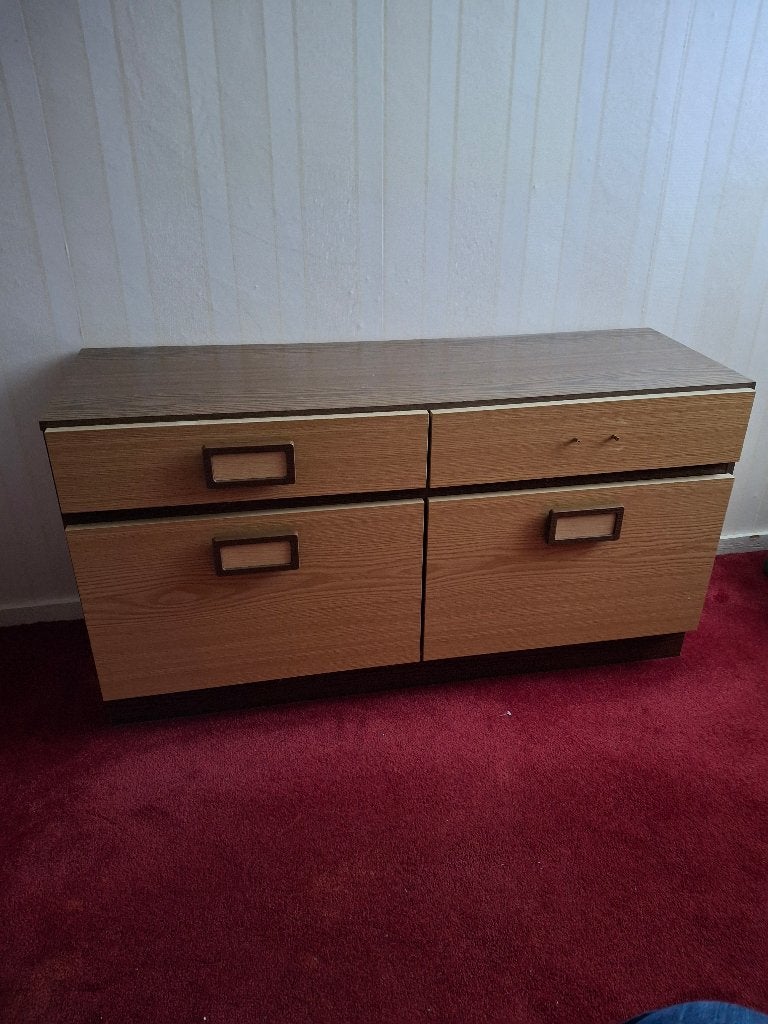 Vintage kastje jaren '70/'80 (Opknapper / Upcycle project), Ophalen, Gebruikt